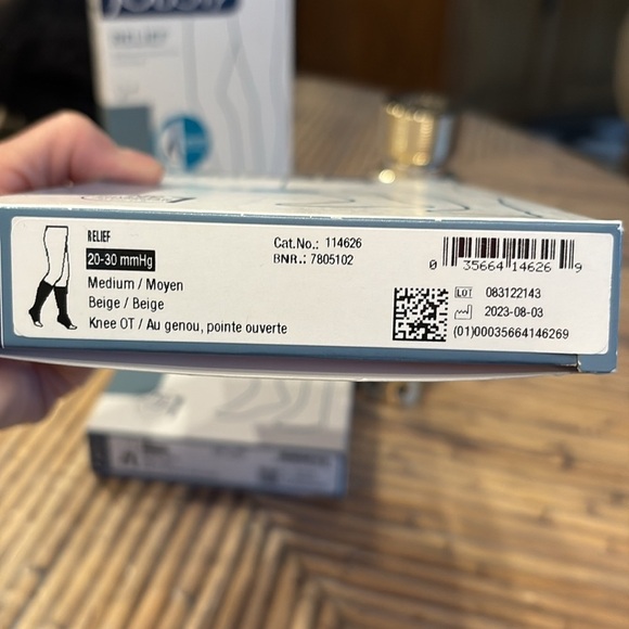 JOBST® Relief Knee High 20-30 mmHg, Open Toe - Picture 3 of 4